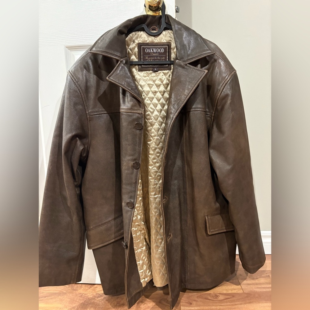 Oakwood Brown Leather Jacket